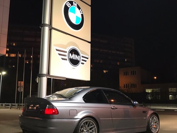2003 BMW M3 III (E46), серый - вид 4