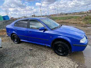 2008 Skoda Octavia I (A4) Рестайлинг, синий, 600000 рублей, вид 4