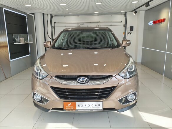 2015 Hyundai ix35 I Рестайлинг, бежевый - вид 1