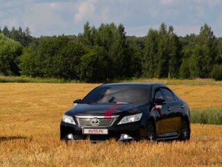 2014 Toyota Camry VII (XV50), чёрный, 1720000 рублей, вид 3