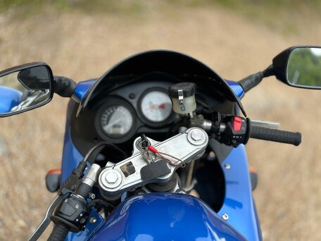 2002 Suzuki SV 650, синий, 230000 рублей, вид 4