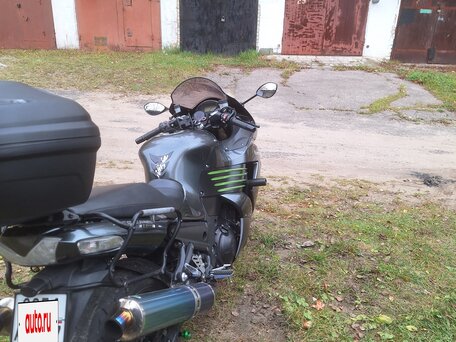 2006 Kawasaki ZZR 1400, серый, 700000 рублей, вид 4