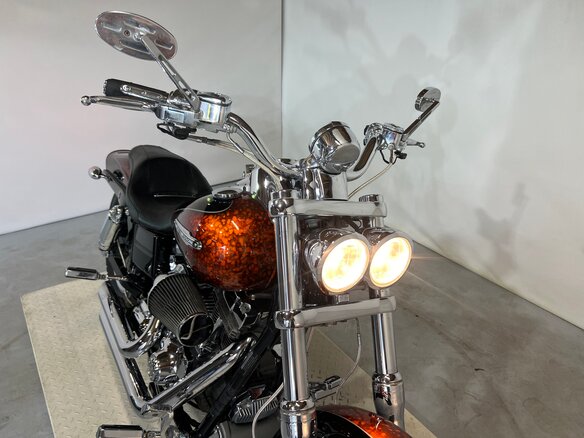 2009 Harley-Davidson Fat Bob, пурпурный, 810000 рублей - вид 4