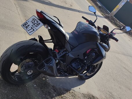 2013 Kawasaki Z 1000, чёрный, 750000 рублей, вид 5