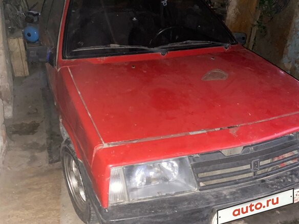 1992 Lada (ВАЗ) 2108 21086, красный, 80000 рублей - вид 1