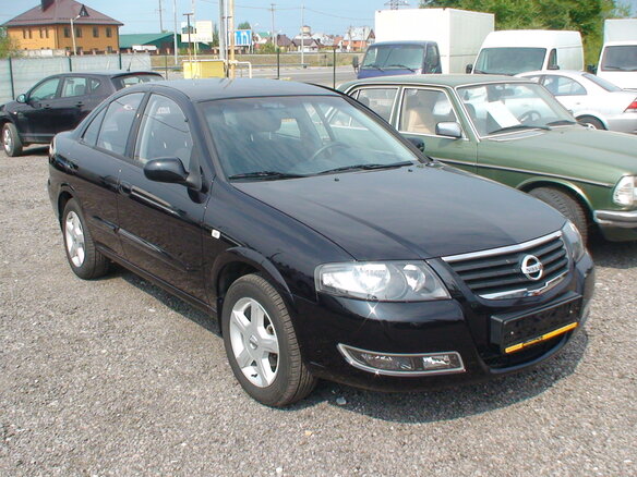 2012 Nissan Almera Classic I, чёрный