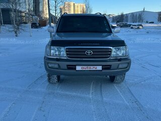 2003 Toyota Land Cruiser 100 Series Рестайлинг 1, серебристый, 1800000 рублей, вид 1
