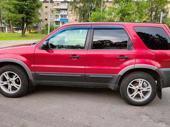 2004 Ford Escape I Рестайлинг, красный, 510000 рублей - вид 8