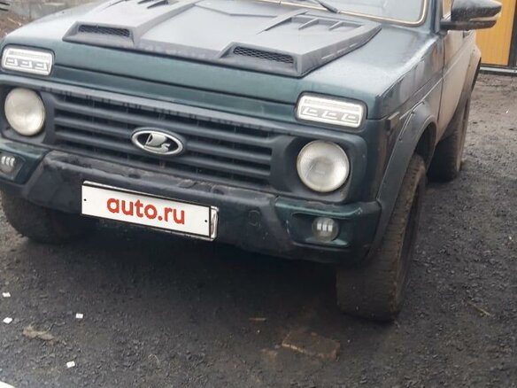 1996 Lada (ВАЗ) 2121 (4x4) I Рестайлинг, зелёный, 500000 рублей