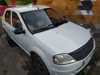 2012 Renault Logan I Рестайлинг, белый, 500000 рублей, вид 2