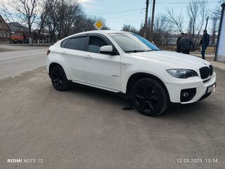 2009 BMW X6 30d I (E71), белый, 1900000 рублей, вид 1