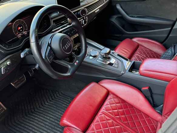 2018 Audi S4 V (B9), серый, 4200000 рублей - вид 6