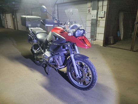 2004 BMW R 1200 GS, красный, 550000 рублей, вид 2