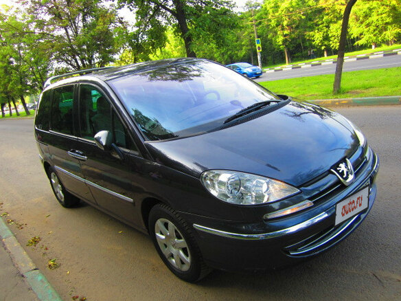 2009 Peugeot 807 I Рестайлинг, чёрный - вид 3
