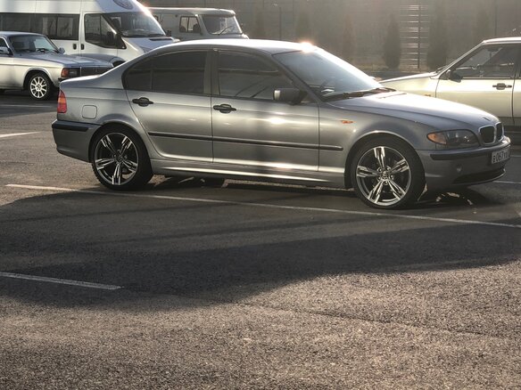 2004 BMW 3 серии N42 316i IV (E46) Рестайлинг, серый, 720000 рублей - вид 5