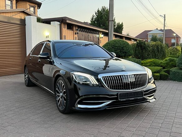 2015 Mercedes-Benz Maybach S-Класс 500 I (X222), чёрный - вид 3