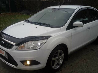 2008 Ford Focus II Рестайлинг, белый, 530000 рублей, вид 2