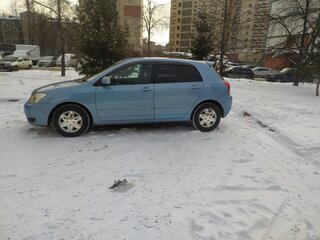 2002 Toyota Corolla Runx IX (E120, E130), голубой, 525000 рублей, вид 1