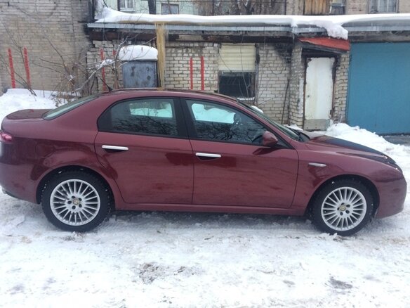 2008 Alfa Romeo 159, красный - вид 6
