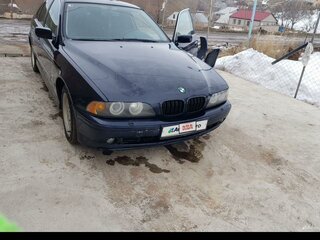 2001 BMW 5 серии 520i IV (E39) Рестайлинг, синий, 450000 рублей, вид 3