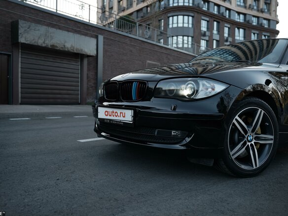 2008 BMW 1 серии 120d I (E81/E82/E87/E88) Рестайлинг, чёрный, 1200000 рублей - вид 7