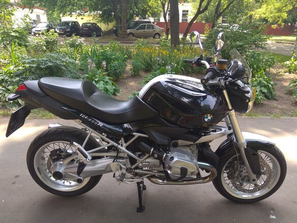 2012 BMW R 1200 R, чёрный - вид 2