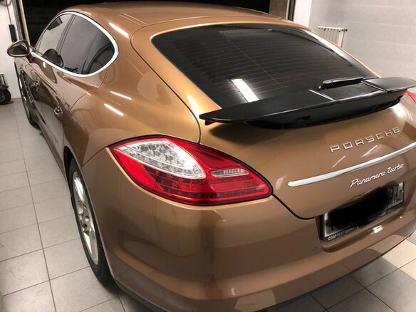 2009 Porsche Panamera Turbo I, коричневый - вид 6
