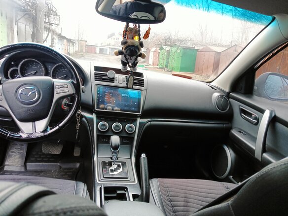 2007 Mazda 6 II (GH), фиолетовый, 890000 рублей - вид 9