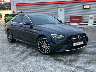 2021 Mercedes-Benz E-Класс 220 d V (W213, S213, C238) Рестайлинг, синий, 4800000 рублей, вид 3