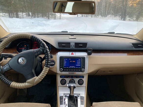 2006 Volkswagen Passat B6, синий, 650000 рублей - вид 5