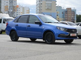 2021 Lada (ВАЗ) Granta I Рестайлинг, синий, 720000 рублей, вид 3