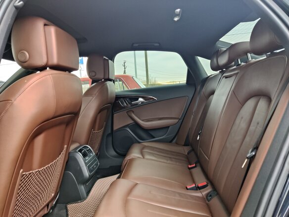 2016 Audi A6 IV (C7) Рестайлинг, синий, 3100000 рублей - вид 21