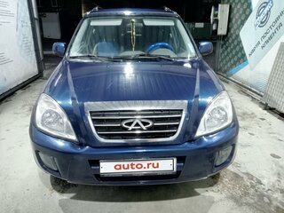 2010 Chery Tiggo (T11) I, синий, 450000 рублей, вид 2