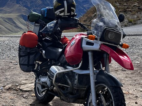 1997 BMW R 1100 GS, красный, 400000 рублей, вид 1