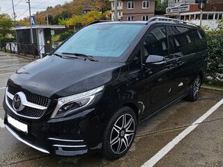 2019 Mercedes-Benz V-Класс Long 220 d длинный III (W447) Рестайлинг, чёрный, 6500000 рублей, вид 1