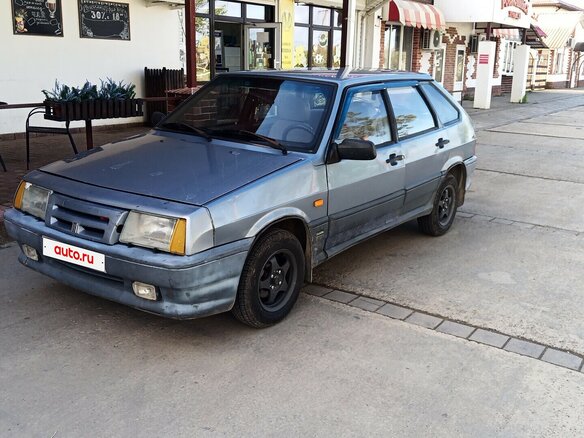 1991 Lada (ВАЗ) 2109, голубой, 360000 рублей