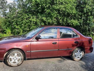 2010 Hyundai Accent ТагАЗ II, красный, 440000 рублей, вид 3