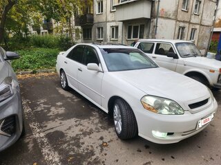 2001 Toyota Mark II IX (X110), белый, 950000 рублей, вид 4