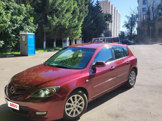 2008 Mazda 3 I (BK) Рестайлинг, красный, 600000 рублей, вид 1
