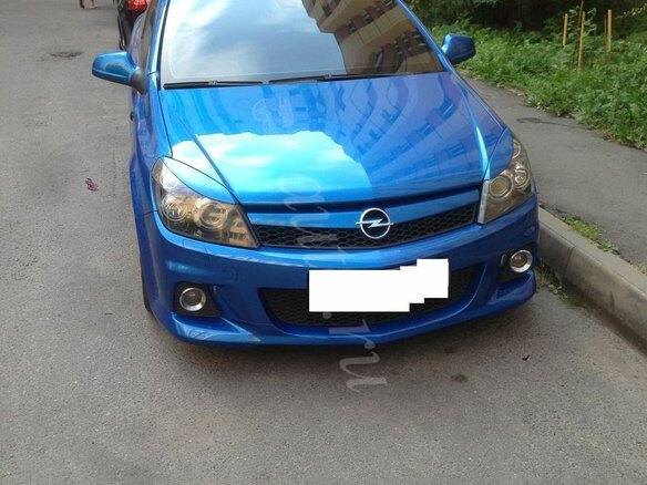2010 Opel Astra OPC H, голубой