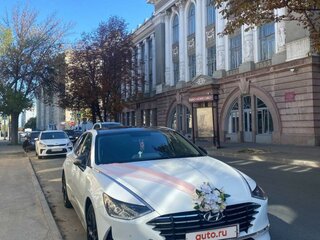 2020 Hyundai Sonata VIII (DN8), белый, 1700000 рублей, вид 2
