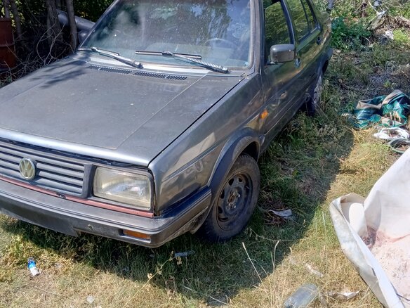 1988 Volkswagen Jetta II, серый, 145000 рублей - вид 7