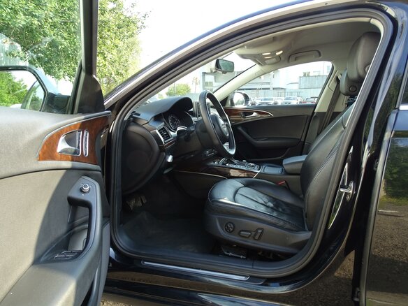 2011 Audi A6 IV (C7), чёрный - вид 4
