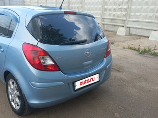 2008 Opel Corsa D, голубой, 590000 рублей, вид 4