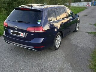 2017 Volkswagen Golf VII Рестайлинг, синий, 1250000 рублей, вид 5