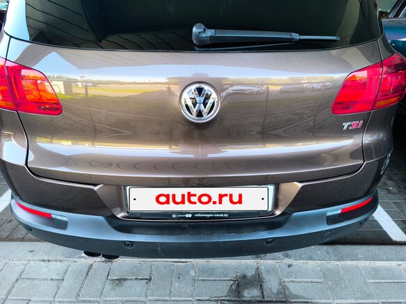2014 Volkswagen Tiguan I Рестайлинг, коричневый, 1100000 рублей - вид 18