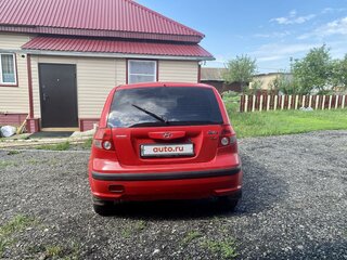 2004 Hyundai Getz I, красный, 410000 рублей, вид 3
