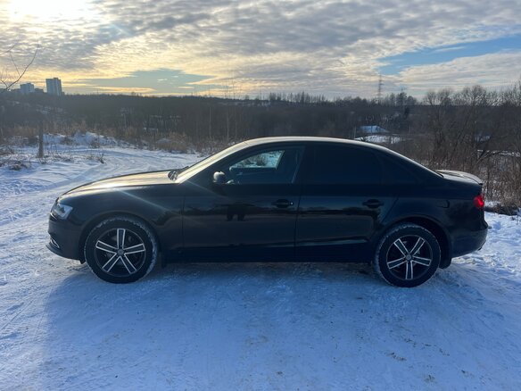 2014 Audi A4 IV (B8) Рестайлинг, чёрный, 1450000 рублей - вид 3