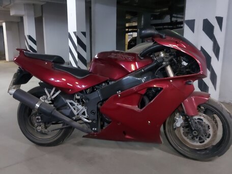 1993 Kawasaki ZXR 750, пурпурный, 200000 рублей, вид 1