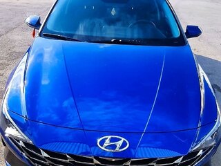 2022 Hyundai Elantra VII (CN7), синий, 2700000 рублей, вид 3